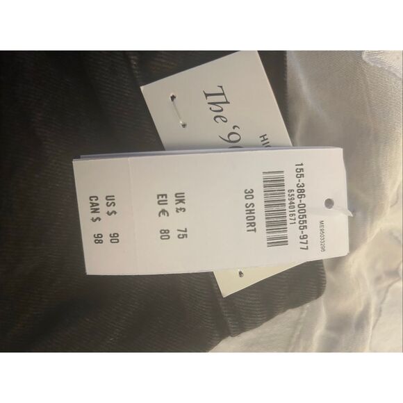 NWT Abercrombie & Fitch The 90’s Relaxed Jeans High Rise Black Size 10s / 30 - Picture 15 of 16